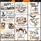 Halloween Stencils for Painting on Wood 12”x8” Large Halloween Stencil (Halloween)